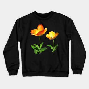 Tulips Tall and Short Crewneck Sweatshirt